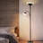 71'' Torchiere Uplight Floor Lamp with Reading Light