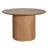 Logan 5-Piece Round Pedestal Dining Table Set With Upholstered Chairs-122544005