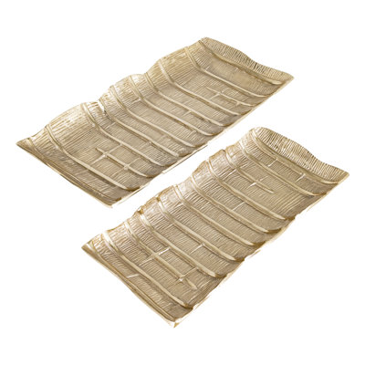 Paylan Metal Tray - Set of 2