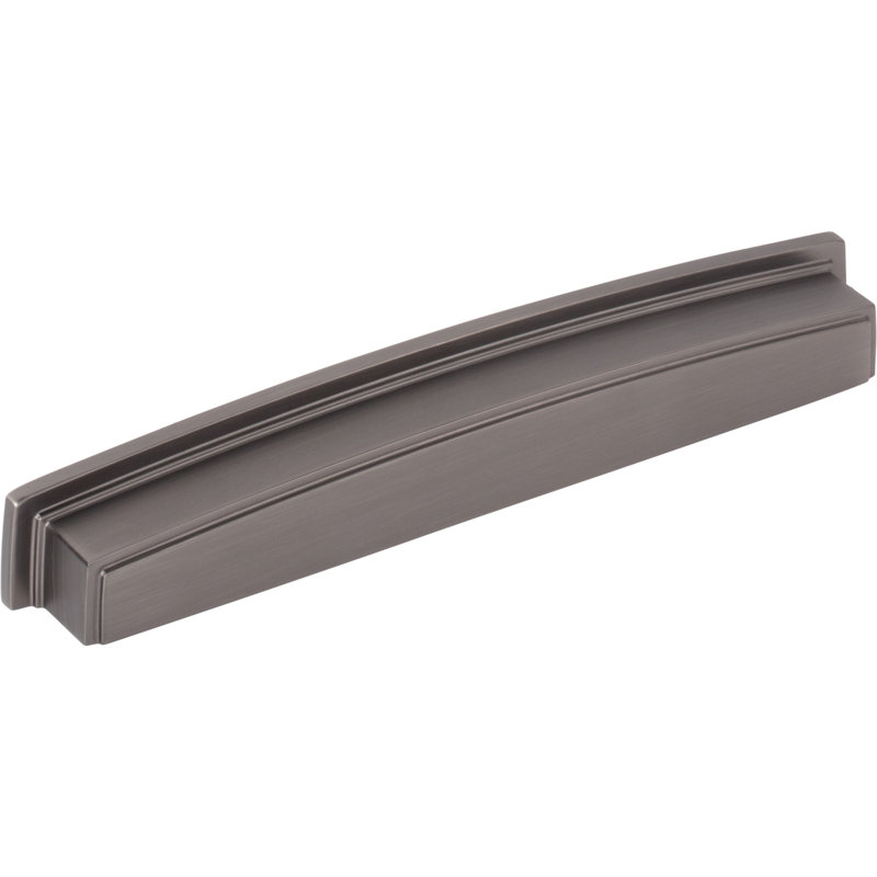 Cup / Bin Pull, Brushed Pewter
