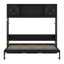 Lit escamotable avec armoires de rangement-950700393