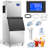 Coolski Commercial Ice Machine 450 Lb. Daily Production Clear Cube Ice Freestanding