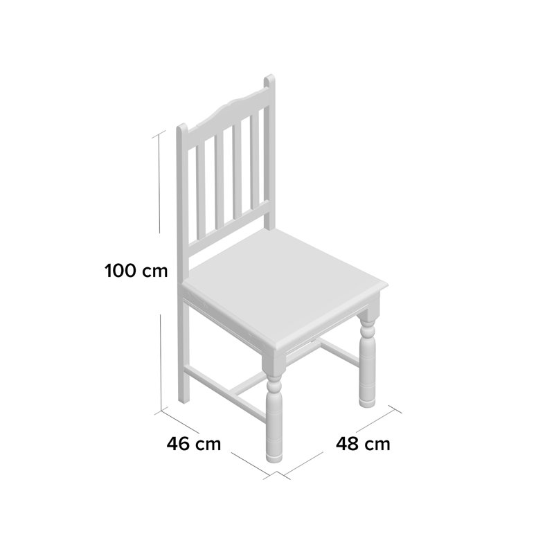 Lola Solid Wood Dining Chair