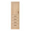 Armoire à linge en bois massif Tidworth, pré-assemblée, H 65 po x l 20 po-1382068087