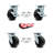 4 Piece Polyolefin Caster Set