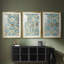 Gilded Geometrics I - impression personnalisée de qualité supérieure avec cadre mat - 3 pièces-928210598-928210591