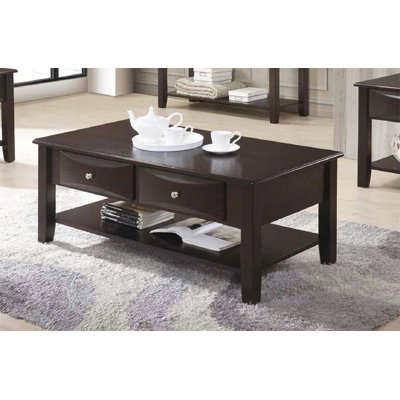 Coffee Table Of Two Drawers