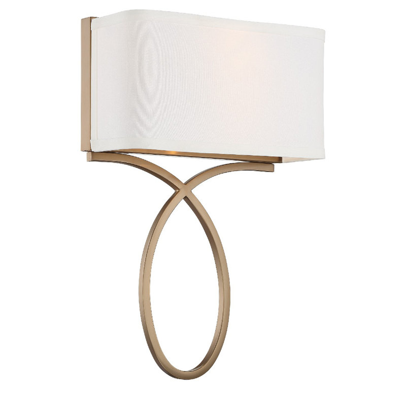 Spady Flush Mounted Sconce, Gold