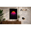 Neon Horizon Retro - Framed Print-2142777777-2142777790