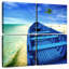 Mehar Beached Blue Boat-109040403