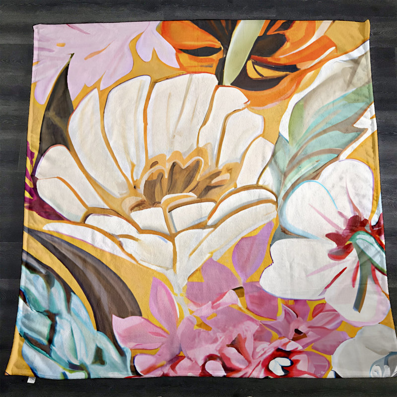 Throw Blanket, 68" W x 80" L