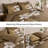 7 Piece Floral Comforter Set Soft Microfiber Bedding Set with Sheets for All Seasons-122608048-122608044