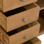 Censu Oak 4 Drawer Sideboard