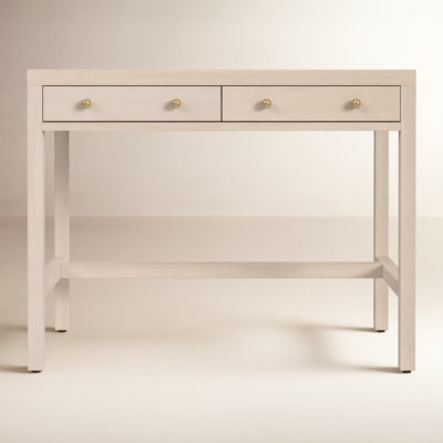 Celine 40" Acacia Writing Desk