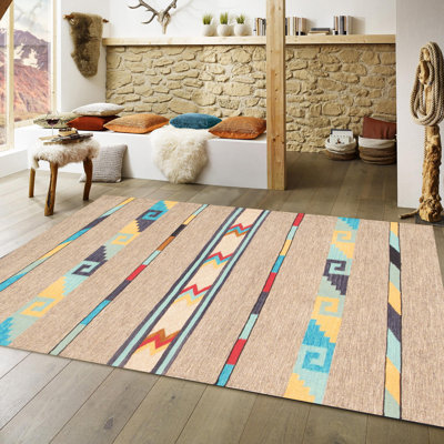 Tuscany Hand-Woven Mocha Wool Area Rug