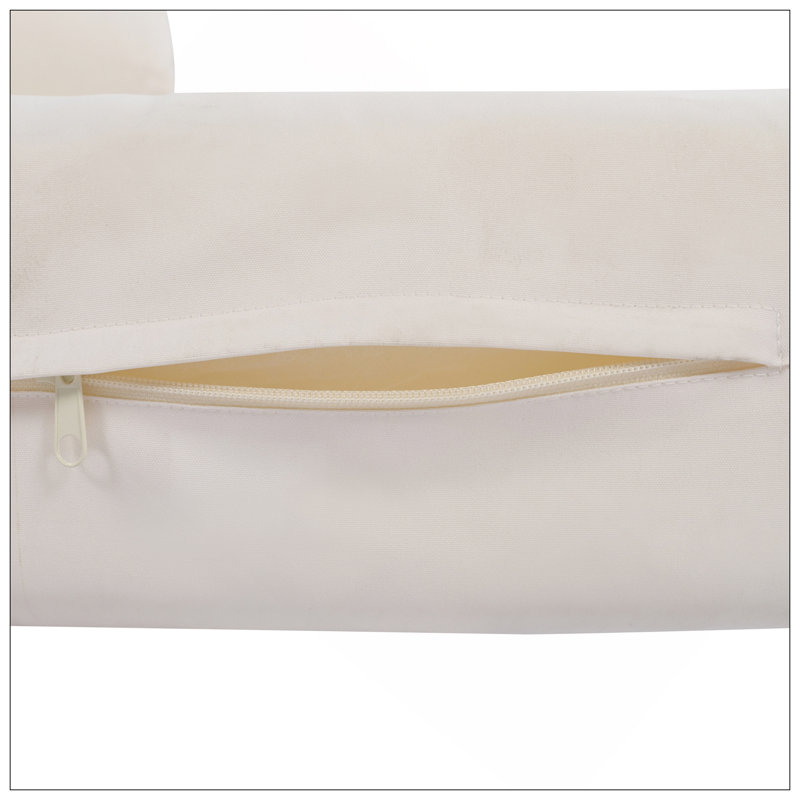 Canapé 1 pièce en corde tissée avec coussins pour 2 chaises de patio, cour et balcon, White
