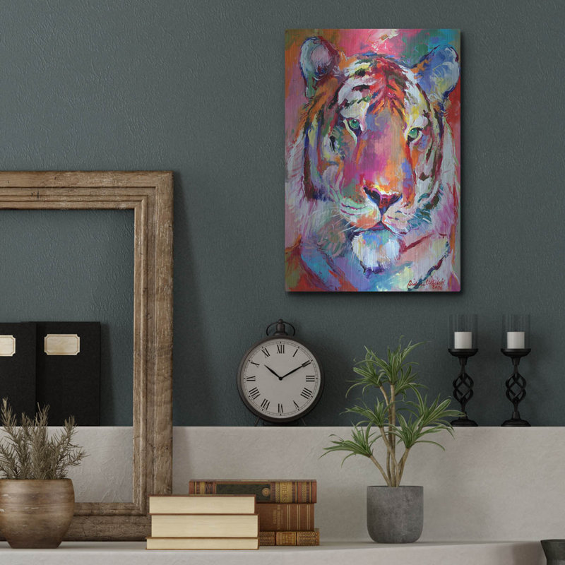 «Tiger 4» par Richard Wallich, H 16 po x l 12 po