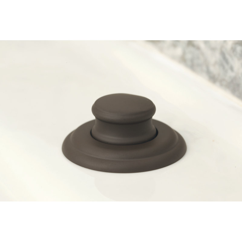 Jacobean Air Activated Disposer Switch, Antique Nickel