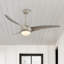 Ventilateur de plafond à 52 pales 52 po avec télécommande et ensemble d'éclairage inclus Coleigh-959742683
