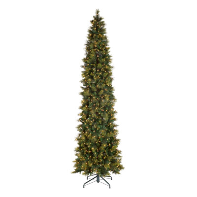 Slim Pre-Lit Pine Tree