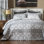 Polyester Machine Tufted Striped Comforter