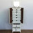 White Rectangular Solid + Manufactured Wood Jewelry Armoires