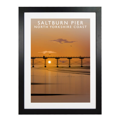 'Saltburn Pier' by Richard O'Neil - Print