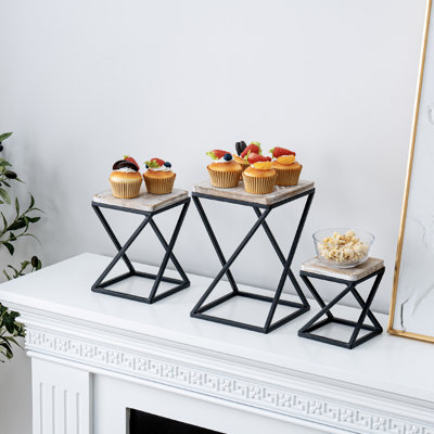 3 Piece Tiered Stand Set