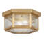 Brass Traditions - Branford - 2 lumières - 28 cm - Noir mat - Laiton massif - Semi-encastré-135152346-135152352