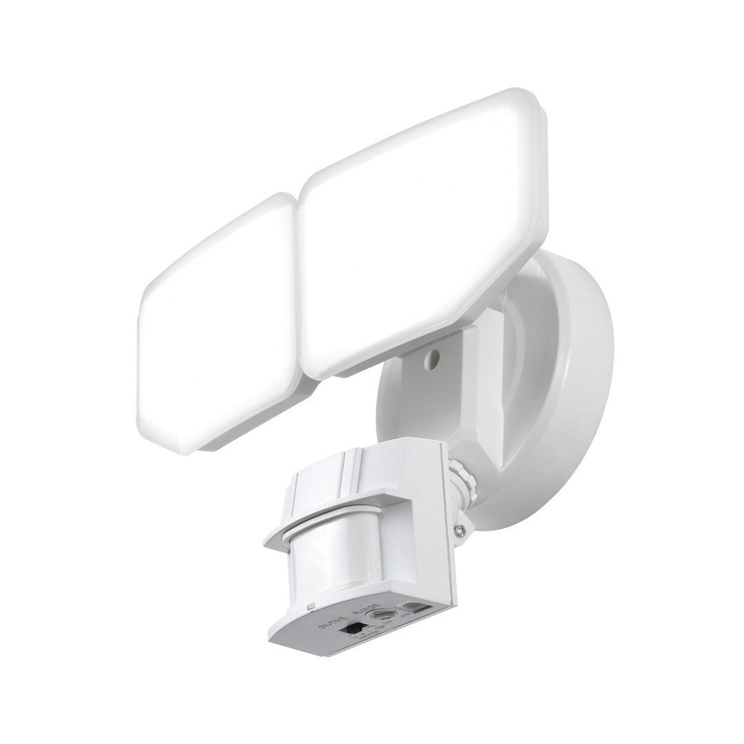 Awsens 15-Watt LED Dusk to Dawn Outdoor Security Flood Light with Motion Sensor Edvivi Fixture