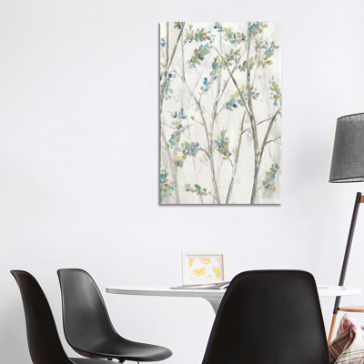 Delicat Branches par Eva Watts - Estampe numérique sur toile tendue avec châssis