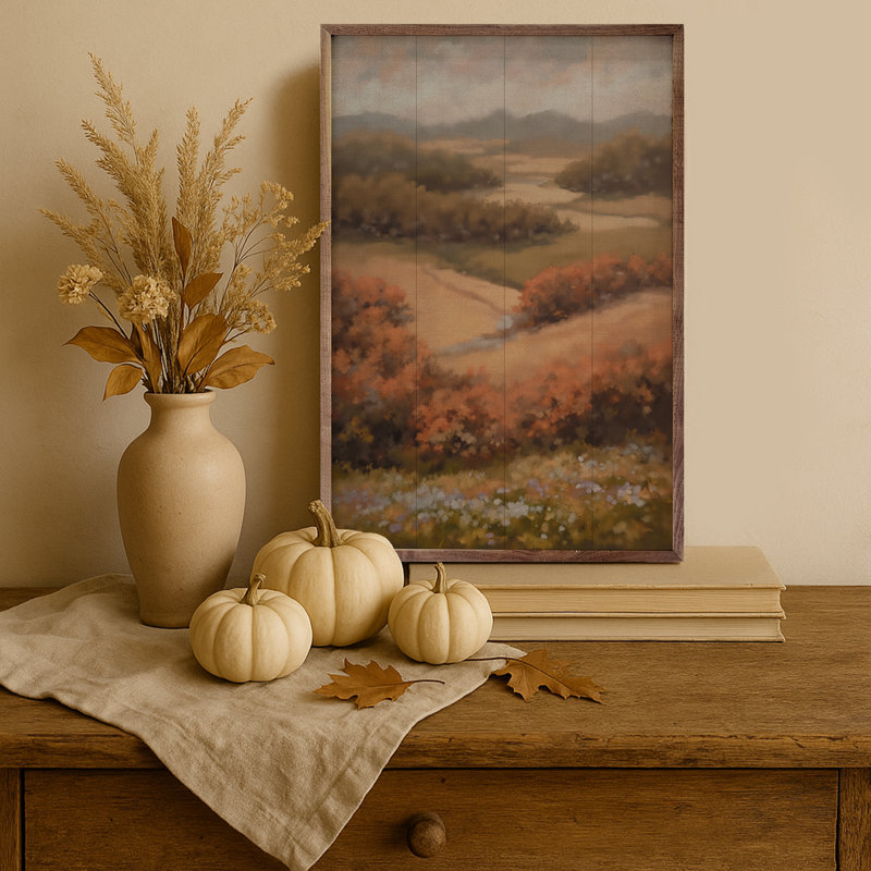 Signs Of Fall, 36" H x 24" W