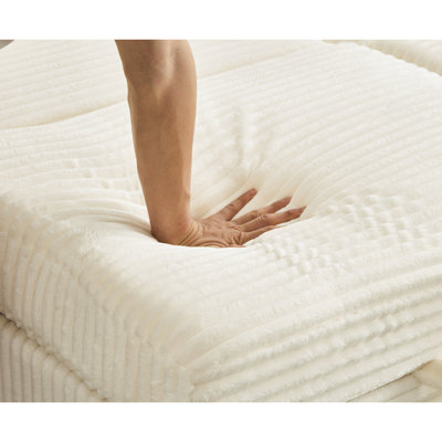 Oversized Multifunctional Storage Upholstered In Chenille For Soft Footrest And Hidden Of Small Blankets Seating Magazines Remotes