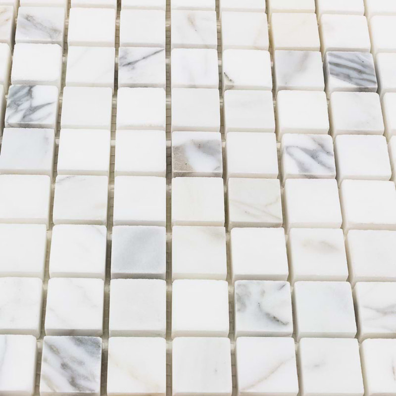 Calacatta 3/4X3/4 Squares Polished Marble Tile