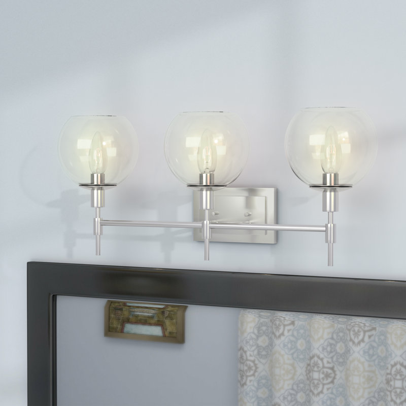 Xidane 3 - Light Dimmable Vanity Light, Sliver