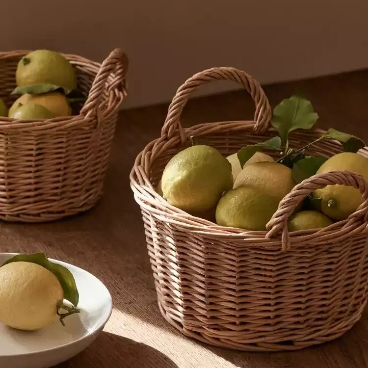 Panier en osier Harvest Loop, [Grand]