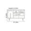 Buffet de rangement simple et multifonctionnel-129573574