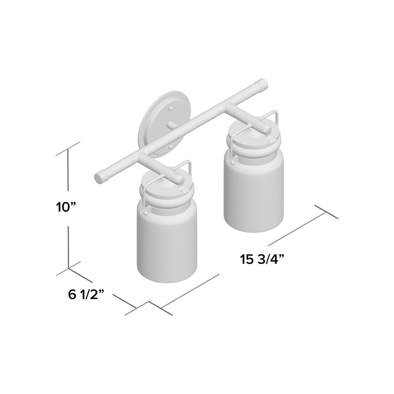 Winder 2 - Light Vanity Light, Brushed Nickel