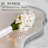 Set of 2 Modern Asymmetrical Wall Mirrors with Aluminum Alloy Frame, Decorative Irregular Hanging Mirrors for Bathroom, Bedroom, Living Room & Entryway-98127006-98127004