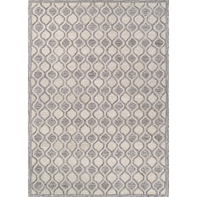 Wool Geometric Indoor Rug