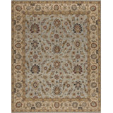Sovereign Handmade Wool Floral and Oriental Area Rug
