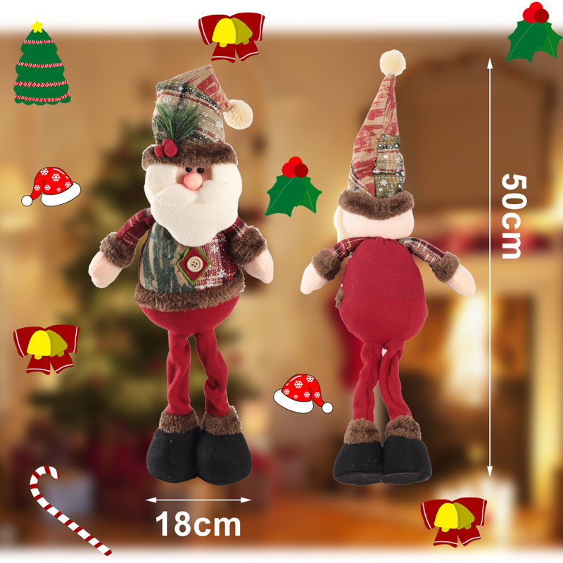 Christmas People Stuffed Holiday Accent