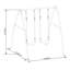 AXI Metal Swing Set with 2 Swing(s)