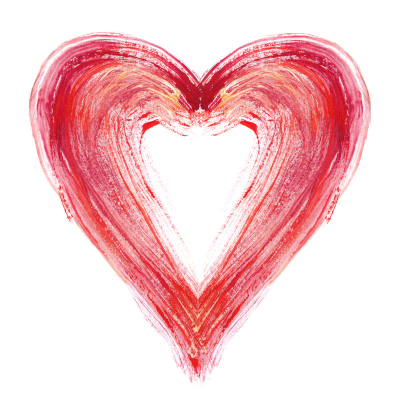 Heart by Trifonov_Evgeniy - Wrapped Canvas Print, 91cm H x 91cm W x 3.8cm D