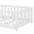 Twin Size  Low-To-The-Ground Twin-Size Floor Bed With Fence, No Door-1661838982