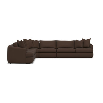 Jules Fabric 5 Pc Sectional