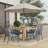 Lillian Outdoor Dining Chair Pad-124638723