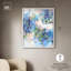 «Blue Botanicals Shadowbox Print Western Floral Art» par Art Remedy-115123784-115123796