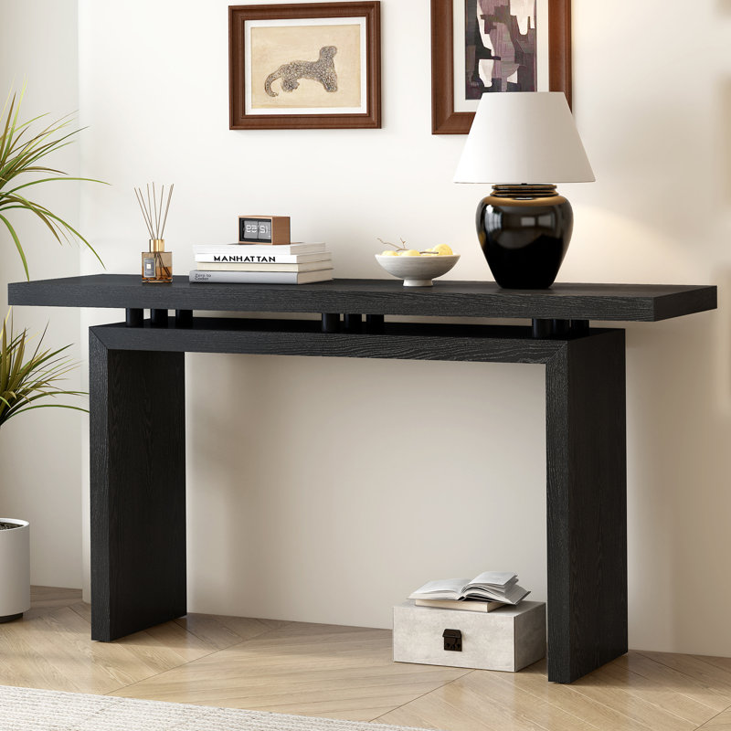 Console 59,1 po Marian, Noir