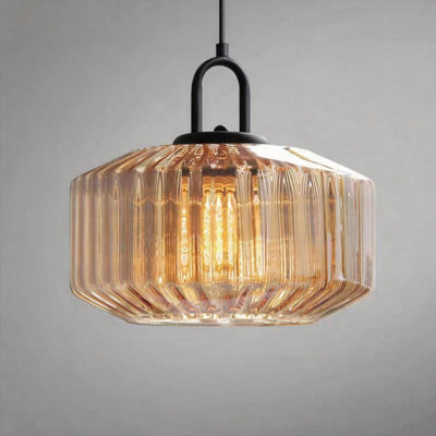 1 - Light Matte Black Pendant